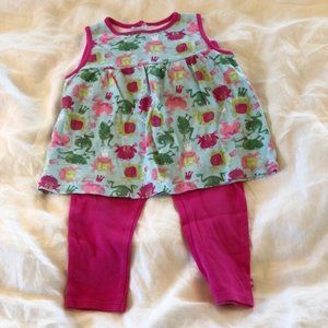Zutano Frog Set Girls 24M